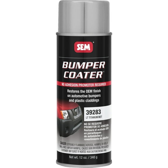SEM Paints Bumper Coater Lt Titanium Met