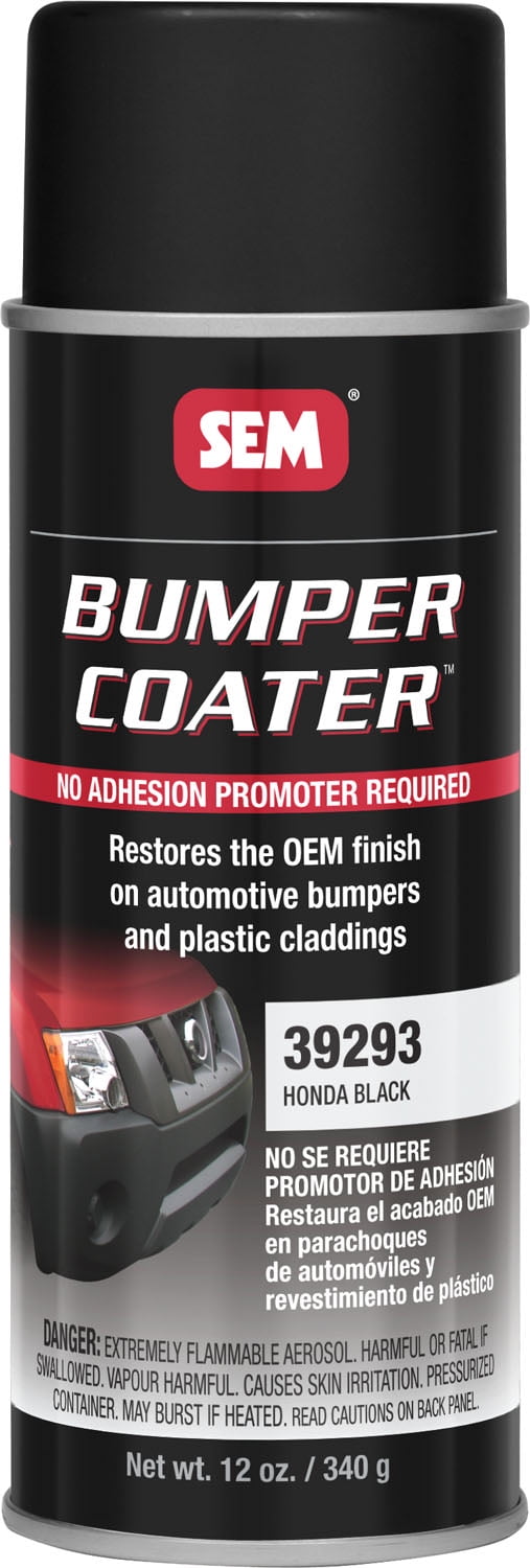 SEM Products 39293 Bumper Honda Black- Aerosol