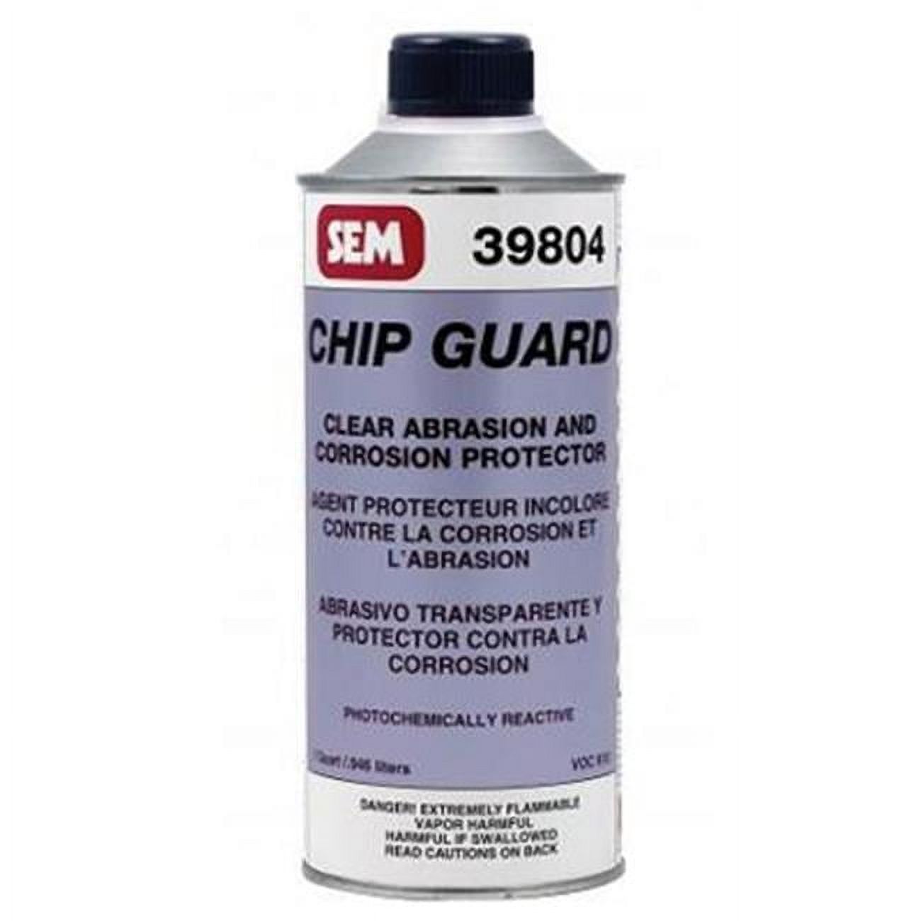 SEM Products 39804 Clear Chip Guard, 1Quart