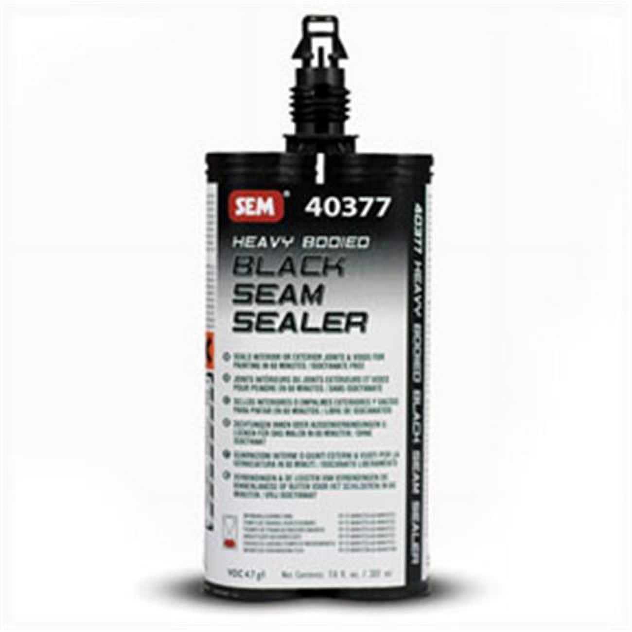SEM Products 40377 Heavy Bodied Black Seam Sealer Black