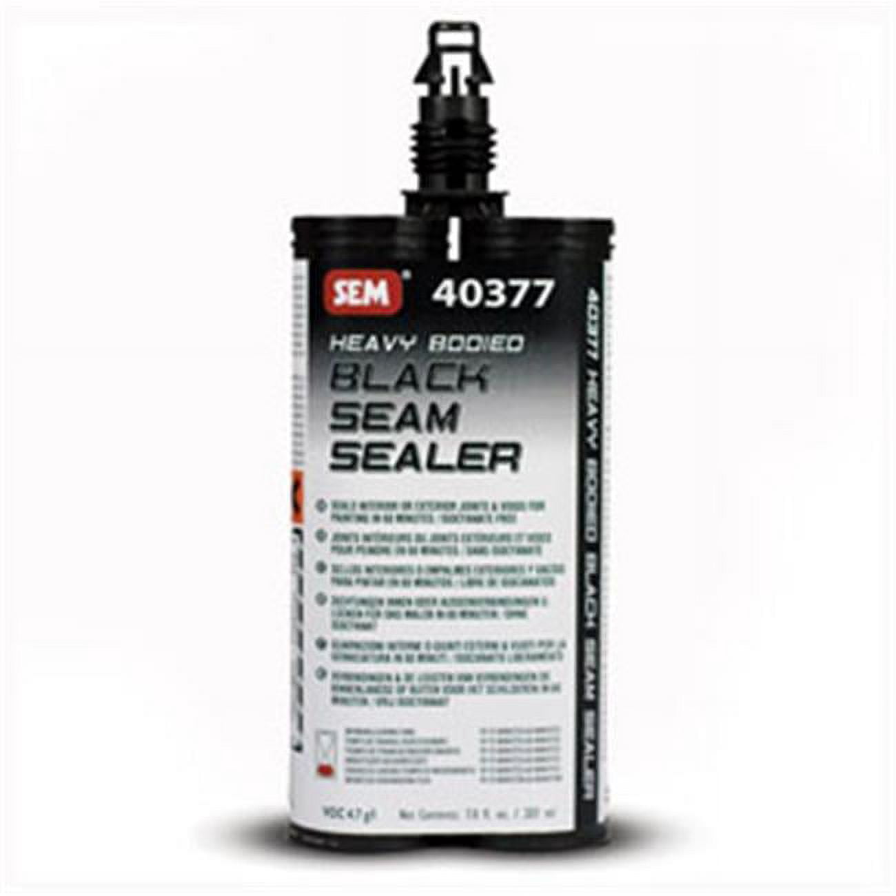 SEM Products 40377 Heavy Bodied Black Seam Sealer