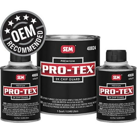 Pro-Tex 40820 2K Chip Guard Kit, Opaque Gray, Liquid