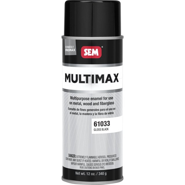 SEM Products 61033 Promax Gloss Black, Aerosol