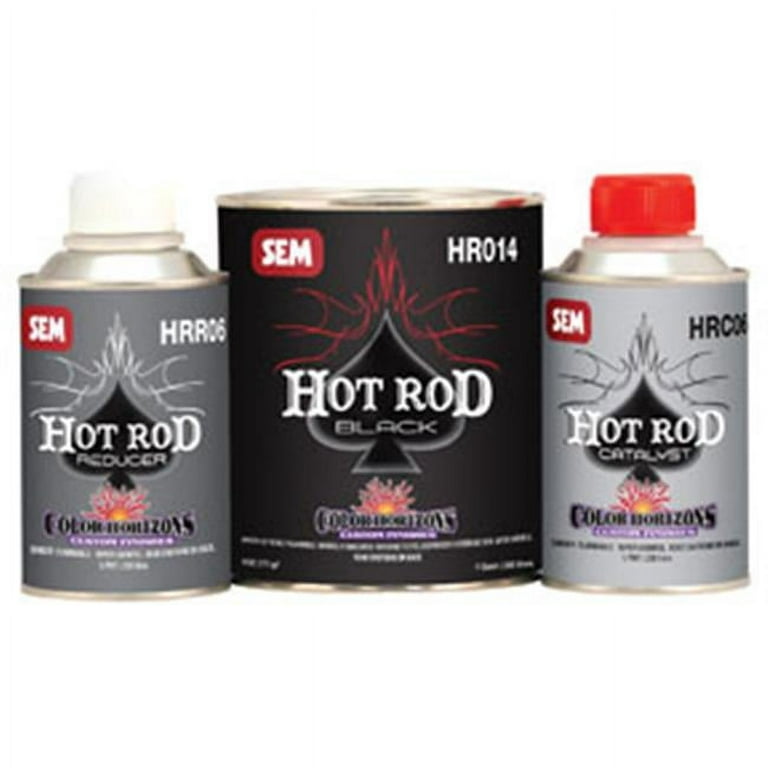 Hot Rod Black Matte Sheen Single Stage Kit 