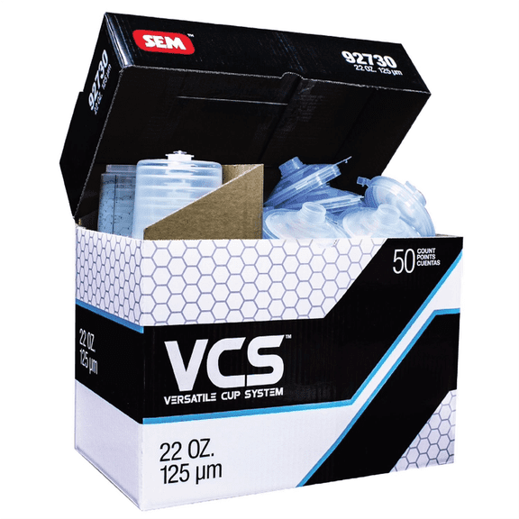 SEM 92730 VCS Versatile Cup System 125 Micron with 22oz Hard Cup (50 ct)