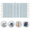 thumbnail image 1 of SEMAXE Blue Beach Towel (36 x 74), 100% Cotton, Turkish Style Towel, Yoga Towel, Travel Towel., 1 of 9