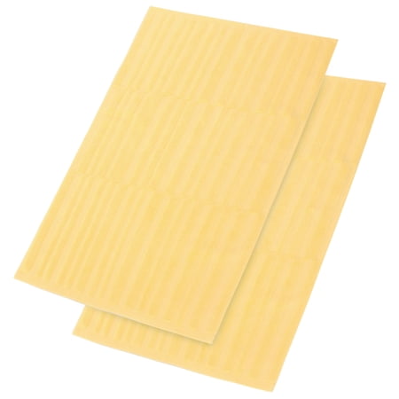 SEMAXE Yellow 100% Cotton Bath Mat Set, 2 Pack 19x30 Inches Floor Towel.