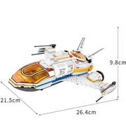 SEMBO BLOCK City Space Astronaut Building Blocks Space Exploration Characters Spacecraft Building Blocks Toy Boy Gift
