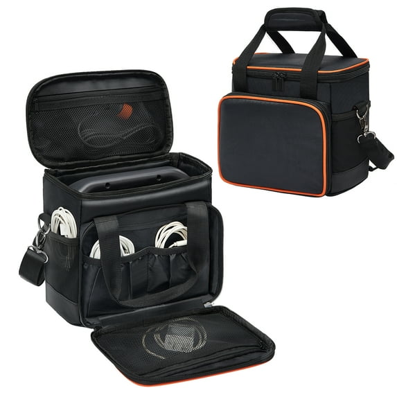 SEMEZUXX Carrying Bag for Jackery Portable Power Station Explorer 1000 Storage Pockets Battery Case Travel Power Pack Black