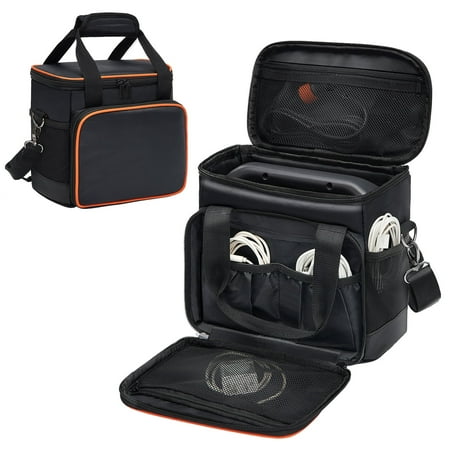 SEMEZUXX Carrying Bag for Jackery Portable Power Station Explorer 1000 Storage Pockets Battery Case Travel Power Pack Black