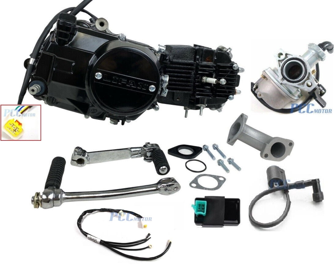 SEMI AUTOMATIC LIFAN 125CC Engine CARB HARNESS COIL PIT DIRT BIKE EN21-SET