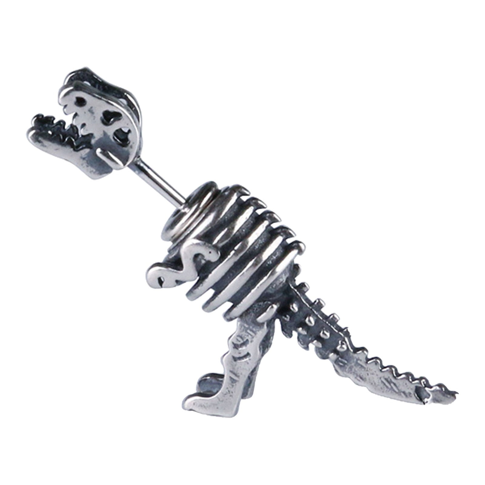 SEMIMAY Cute Animal Earring Handmade Alloy Clay Stud Earrings 3D