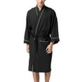 thumbnail image 1 of SEMIMAY Lovers Bathrobe Soft Cotton Bathrobe Hot Spring Robe, 1 of 7