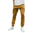 thumbnail image 1 of SEMIMAY Men All Season Fit Pant Casual All Solid Color ZIPPER Pocket Trouser Fashion Overalls Beach Pockets Pant, 1 of 9