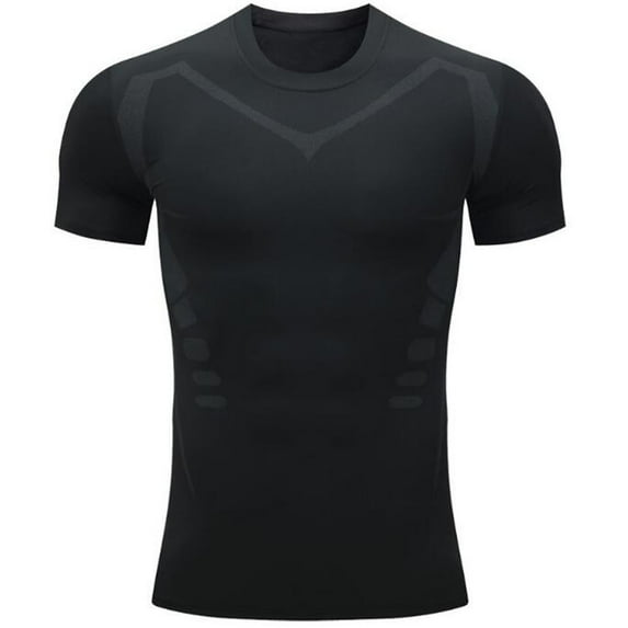SEMIMAY Men Compression Shirts Men Short Sleeve Base Layer Undershirt Gear Workout T Shirt