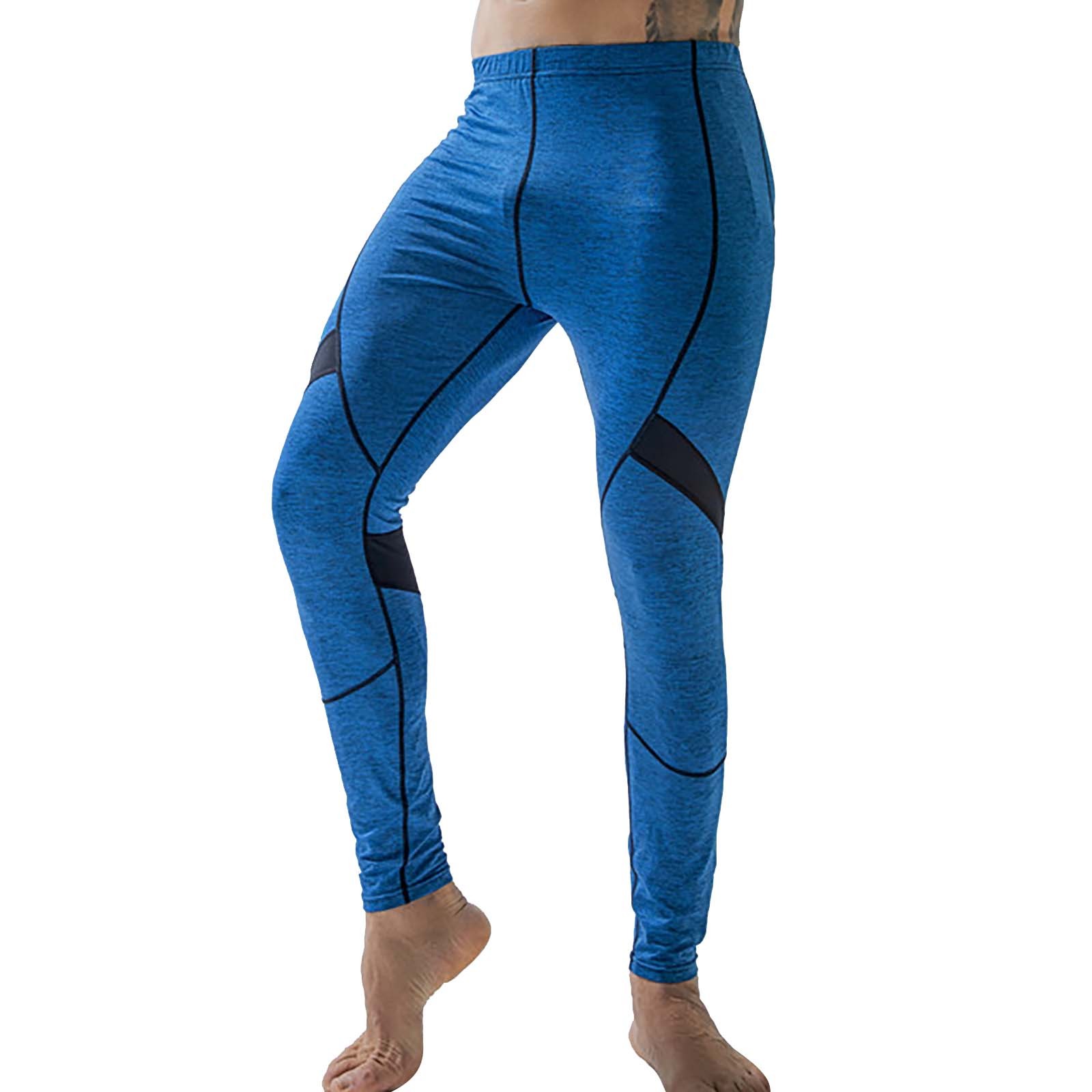 SEMIMAY Men'S Sports Running Fitness Basketball Cycling Tight Elastic