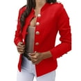 thumbnail image 1 of SEMIMAY Women Long Sleeve Fashion Slim Short Jacket Small Suit, 1 of 7