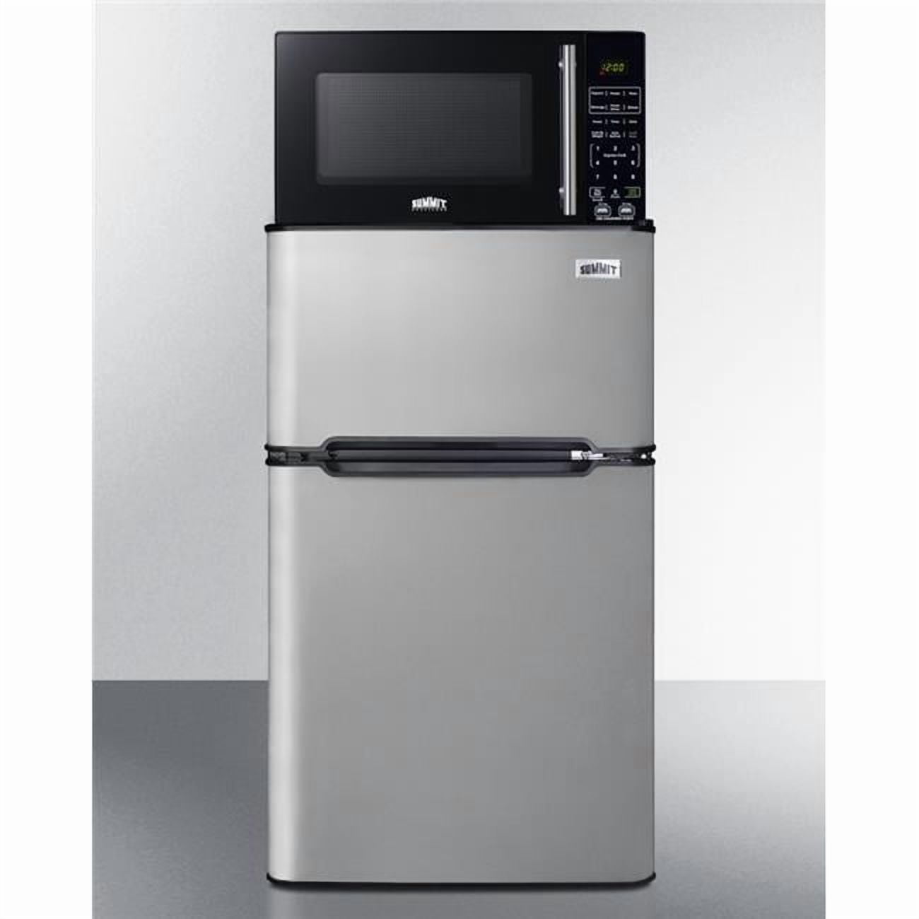 SEMMIT 2 Door Microwave & Refrigerator Freezer Combination - Walmart.com