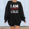 thumbnail image 1 of SEMPAI Hackless sweater Athletic Shirts & Tops Long Sleeve Round Neck Sweatshirts Casual Tops Classic Fit Amazing Prices Workout Print Plus Size Sweatshirts for Women Womens Tops, 1 of 8