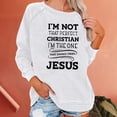 thumbnail image 1 of SEMPAI Hackless sweater Athletic Shirts & Tops Long Sleeve Round Neck Womens Tops Hoodies Loose Fit Hot Prices Trendy Print Oversized Sweatshirts for Women Tops for Women, 1 of 6