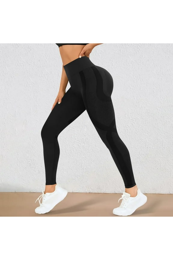 Leggings for Women Belly Control Butt Lifting Yoga Pants Compression Workout Leggings Seamless High Waisted Tights