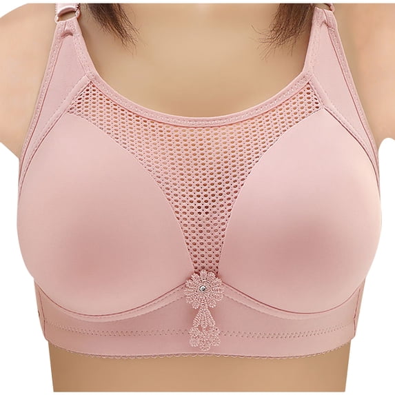 SEMPAI Sports Bras for Women Large Size Underwear Loose and Breathable Exercise Ladies Full Coverage Seamless Full Figure Bras Bras for Sports Bras