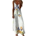 thumbnail image 1 of SEMPAI Summer Dress for Women Cami Dresses Sleeveless V-Neck Print Knee-Length Dresses for Women 2024 Summerdresses for Women 2024 Casual, 1 of 5