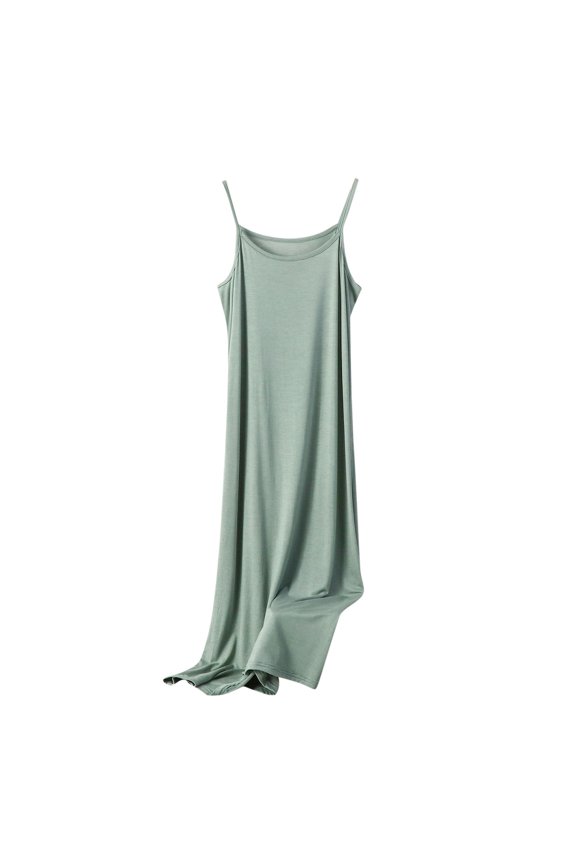 Summer Dress for Women Tank Dresses Sleeveless V-Neck Solid Maxi Summer Dresses for Women 2024 Mothers Favorite Simple Celebrate