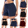 thumbnail image 1 of SEMPAI Womens Shorts High Waist Elastic Waisted Drawstring Loose Fit Short Sweatpants with Pockets Trendy Workout Gym 2026 Pant, 1 of 5
