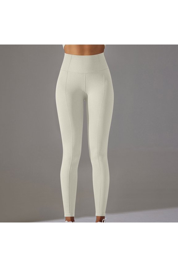 Womens Yoga Pants High Waisted No See Through Belly Control Cycling Workout Gym Cycling Soft Yoga Pants