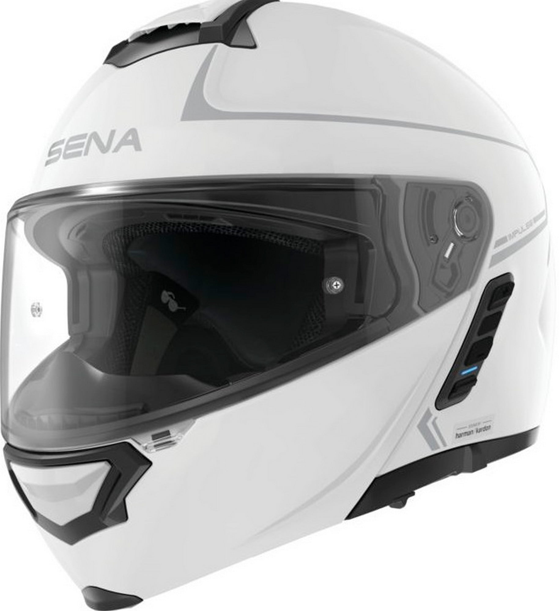 SENA Impulse Modular Motorcycle Helmet White XL