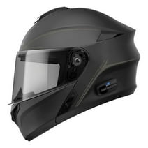 SENA Outrush R Modular Motorcycle Helmet Black MD