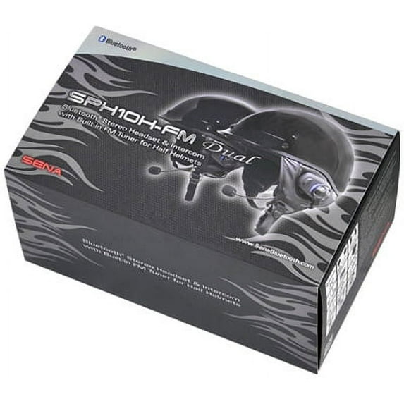 SENA SPH10H-FM Bluetooth Intercom with FM Tuner