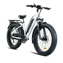 SENADA Electric Bike for Adults, 48V 21Ah Battery with 26" x 4" Fat Tire 1000W Electric Mountain Bicycle, 80 Miles Range Snow Beach E-Bike 19.9MPH