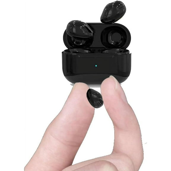 SENBENBAO PRO 4S+ Invisible Earbuds True Wireless Bluetooth Earphones 5.3 HiFi Stereo Noise Cancelling Small Mini Hidden Earbuds for Work, Sleep, Music, Audiobooks