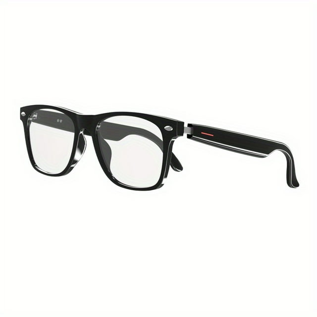 SENBONO VisionMaster Smart Glasses - Wearable Technology with Advanced Blue Light Filtering, Polarized Glass Lenses, Low Latency Audio, Built-in Mic & Speakers,
