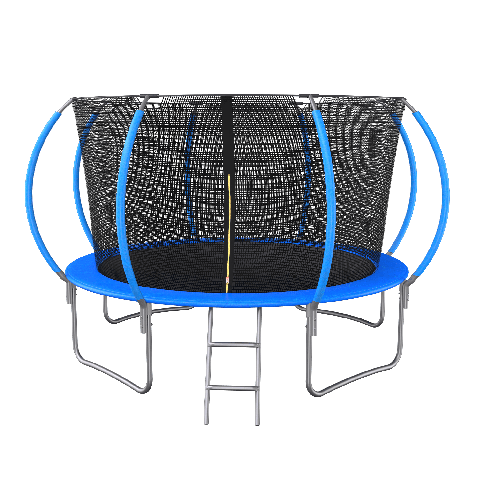 SENCHO GINSYTALIOR 10ft Trampoline with Steel Ladder & 530lbs Safe