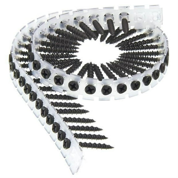 SENCO 07Q100PB 7-Gauge 1 in. Collated Underlay Screws (4,000-Pack)