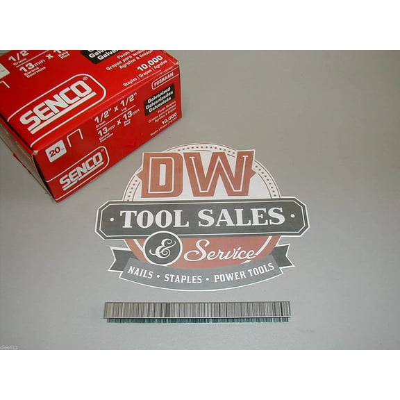 SENCO BRANDS Medium Crown Pneumatic Finish Staple Desk Stapler F08BAAN, Pack of Three