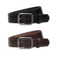 thumbnail image 1 of SENDEFN 2 Pack Women's Soft Leather Belt for Jeans Pants Dress Fashion Ladies Waist Belt with Elegant Buckle, 1 of 7