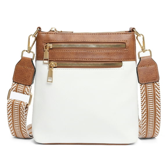 SENDEFN Crossbody Bags for Women Soft Leather Shoulder Bag, Spacious Cross Body Bag Women with Adjustable Straps