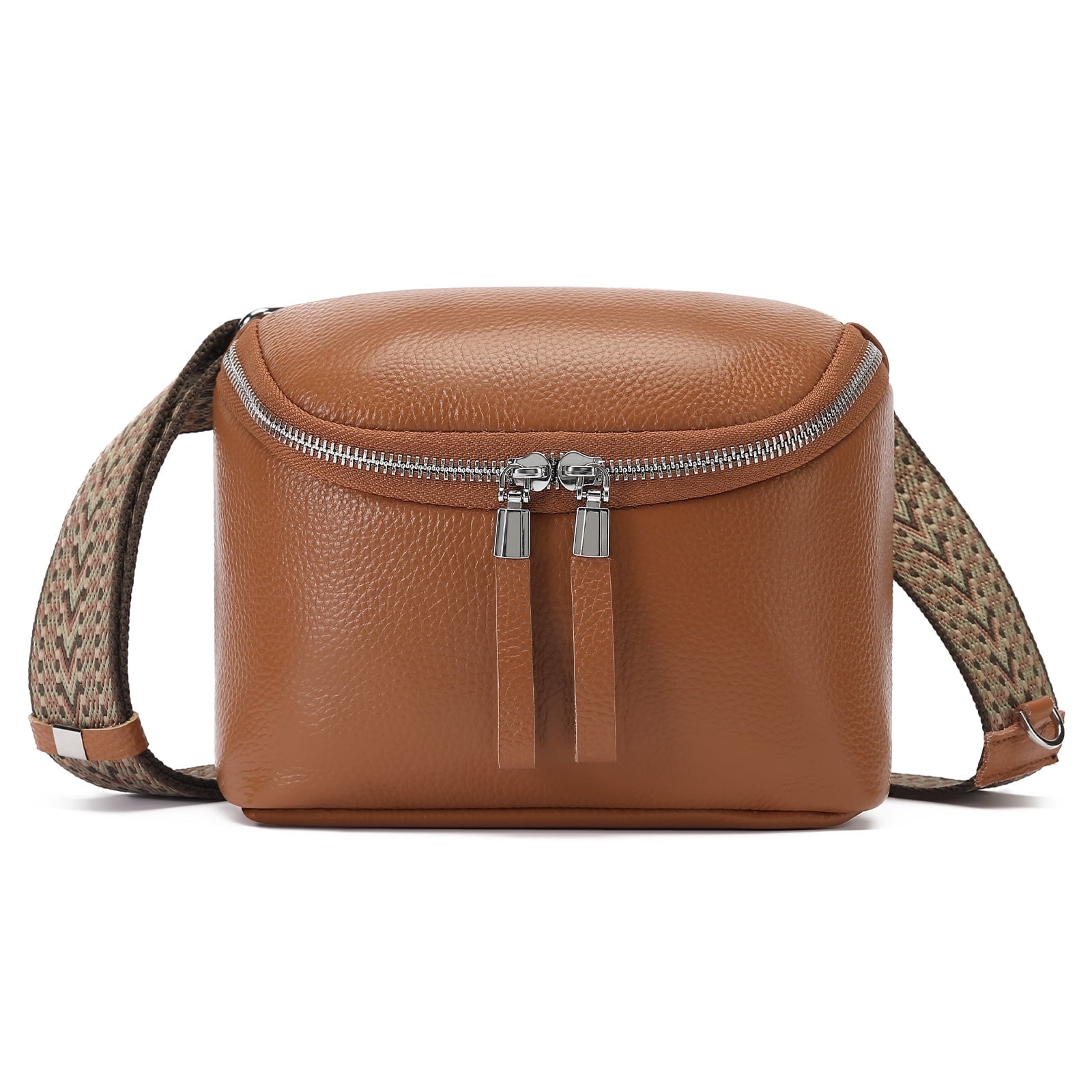 SENDEFN Crossbody Purses for Women Trendy,Leather Crossbody Bag,Women's Crossbody Travel Purse Adjustable Strap