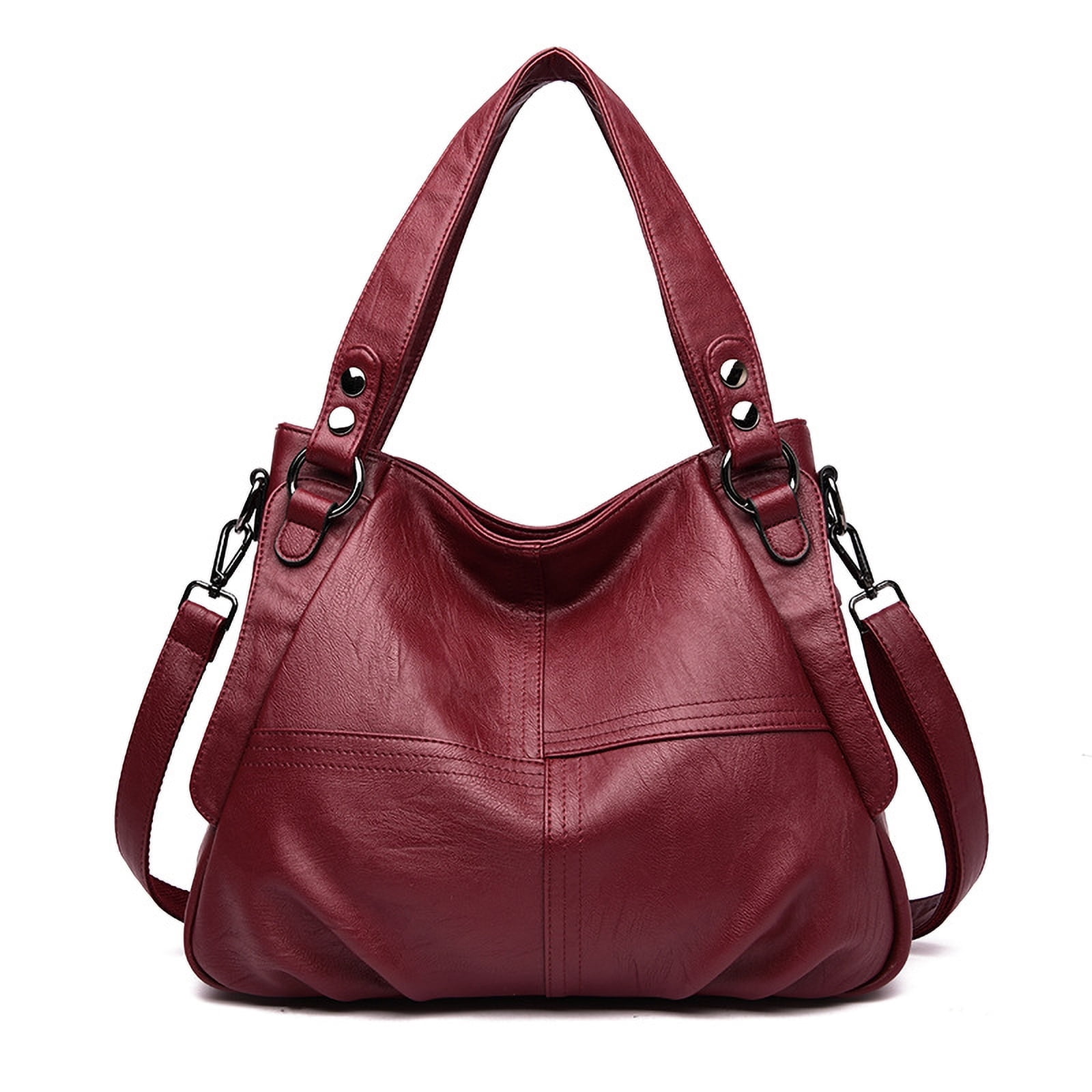 SENDEFN Hobo Bags for Women,Stylish Leather Tote Handbag Large Shoulder ...