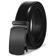 SENDEFN Mens Belts Leather Ratchet Dress Belts for Men Adjustable waist Trim to Fit Casual Belts with Gift Box