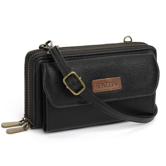 SENDEFN Small Crossbody Phone Purses for Women Vegan Leather Crossbody Bags Shoulder Handbags