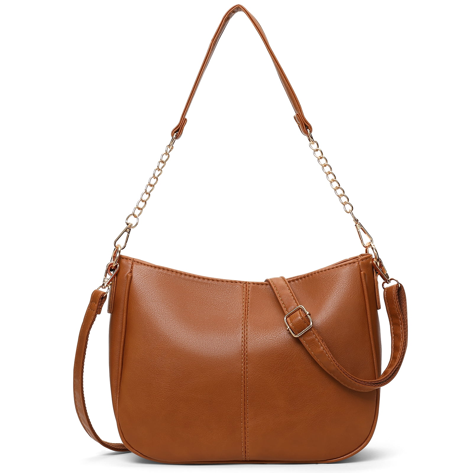 SENDEFN Small Shoulder Handbags for Women Waterproof Purse Soft Leather Crossbody Bags with Removable Shoulder Straps