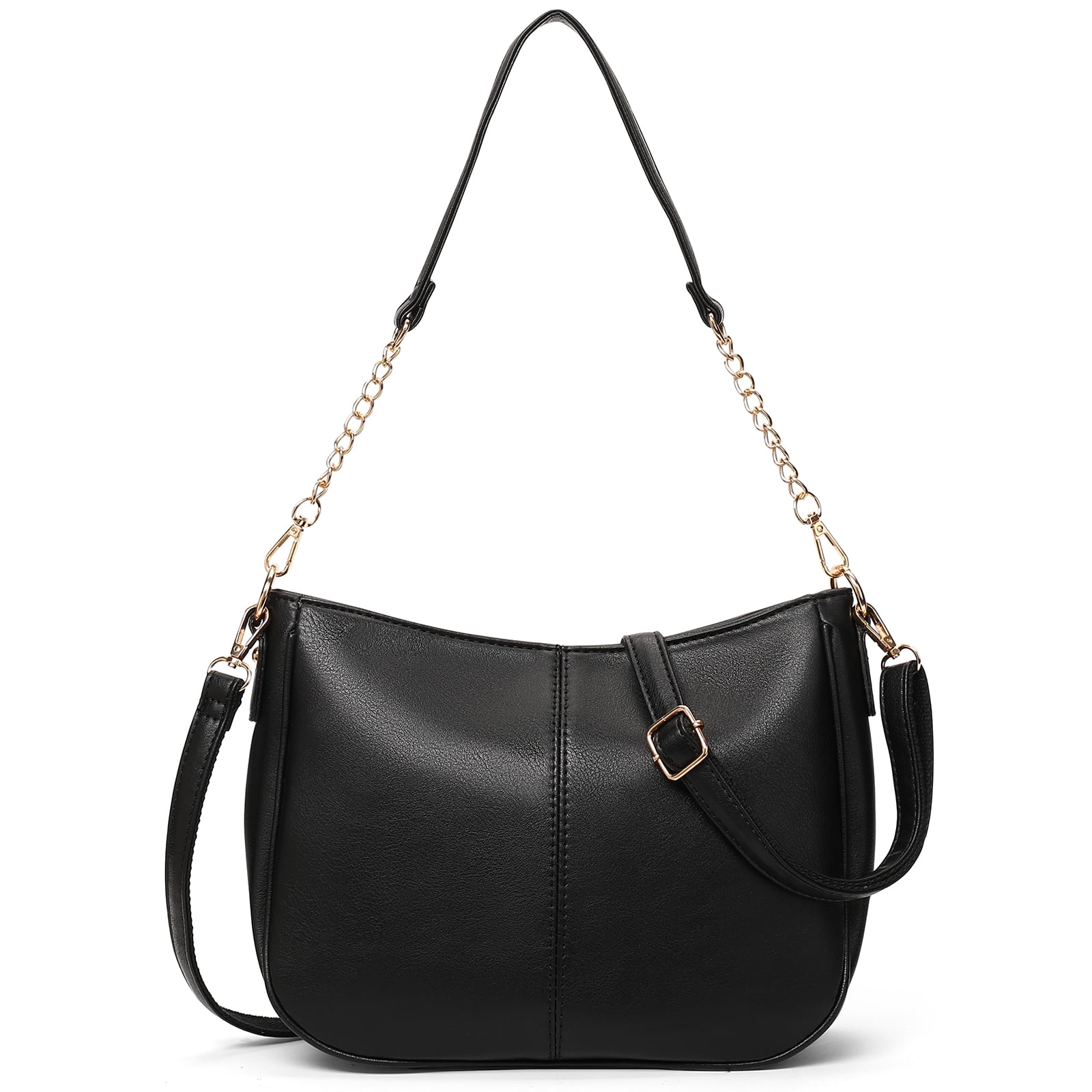 SENDEFN Small Shoulder Handbags for Women Waterproof Purse Soft Leather Crossbody Bags with Removable Shoulder Straps