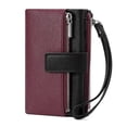 thumbnail image 1 of SENDEFN Small Womens Wallet Leather Bifold Card Holder RFID Blocking with Zipper Coin Pocket, 1 of 7