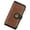 Black & Brown, variant on SENDEFN Wallet Woman Leather Snap RFID Blocking Card Holder Ladies Wallet with Zipper Coin Pocket