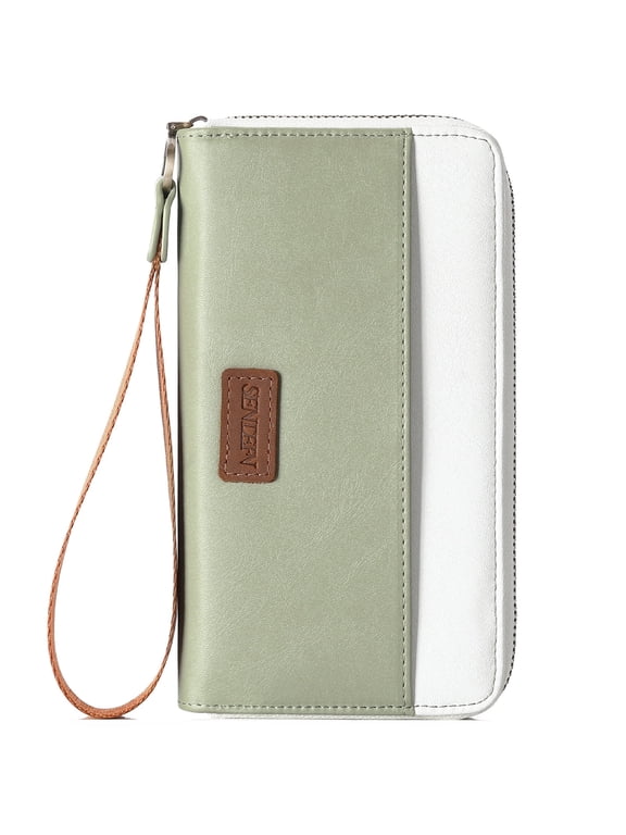 Wallet for Women Clutch Zip Around Credit Card Holder Leather Women's Wallet Large Capacity